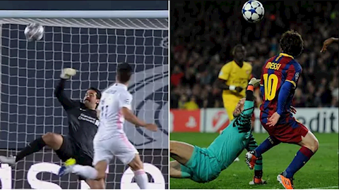 Marco Asensio tái hiện siêu phẩm của Lionel Messi vào lưới Arsenal