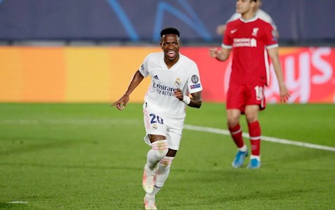 Real thắng thuyết phục Liverpool: Sự trưởng thành của Vinicius