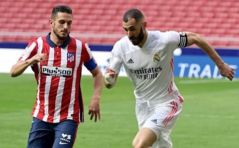 Chỉ Real Madrid đủ sức soán ngôi đầu La Liga của Atletico