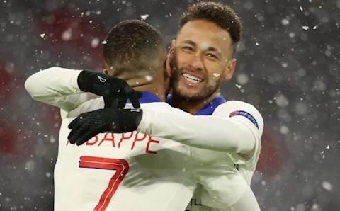 Điểm nhấn Bayern 2-3 PSG: Quầng lửa Neymar - Mbappe cháy sáng trong bão tuyết Munich