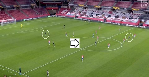 Lindelof và Rashford kết hợp hoàn hảo ở bàn mở tỷ số của MU trước Granada