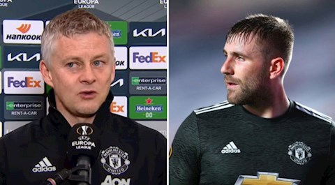 Vì sao Luke Shaw rời sân sớm trước Granada?