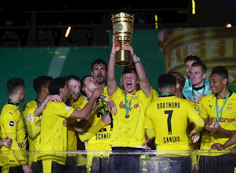 Song sát Sancho vs Haaland chói sáng, Dortmund đoạt cúp quốc gia Đức 2020/21