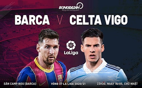 Nhận định bóng đá Barca vs Celta Vigo 23h30 ngày 16/5 (La Liga 2020/21)