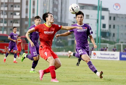 HLV Park Hang Seo không công bố kết quả trận đá tập của ĐT Việt Nam với đàn em