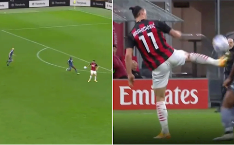 Video: Đánh gót chuyền bóng đỉnh cao, Ibrahimovic khiến NHM mắt tròn mắt dẹt
