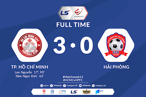 Video tổng hợp: TPHCM 3-0 Hải Phòng (Vòng 12 V-League 2021)