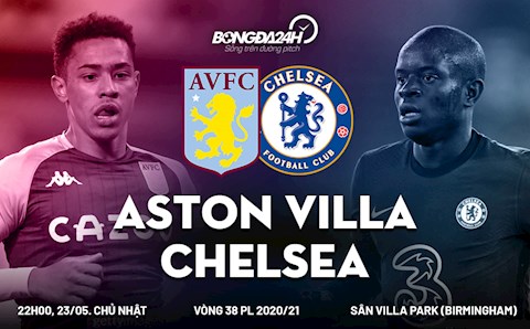 Nhận định bóng đá Aston Villa vs Chelsea 22h00 ngày 23/5 (Premier League 2020/21)