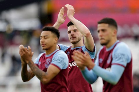 David Moyes lên tiếng về khả năng Declan Rice tới MU hoặc Chelsea