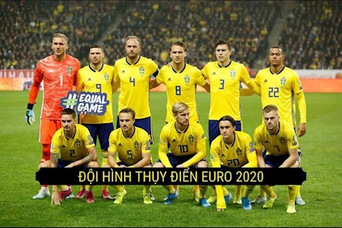 Danh sách chính thức tham dự VCK Euro 2020 của đội tuyển Thụy Điển