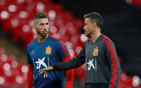 Luis Enrique giải thích lý do phế Ramos