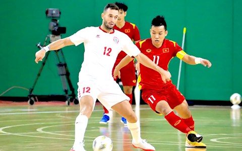 Kết quả Futsal Việt Nam vs Lebanon: Lần thứ 2 cho ĐT Futsal Việt Nam