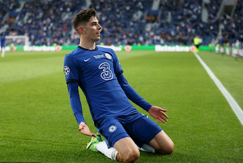 Kai Havertz đi vào lịch sử Champions League