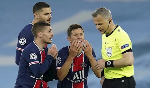 Trọng tài được chỉ định trận chung kết EURO là kẻ thù của Verratti