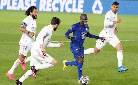 Chấm điểm cầu thủ Chelsea trước Real Madrid: Điểm 10 cho siêu nhân Kante