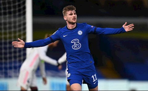 Merson khuyên HLV Tuchel trảm Timo Werner ở chung kết C1