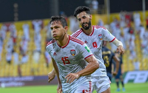 Cầu thủ UAE kêu gọi đồng đội quyết tâm đánh bại Việt Nam