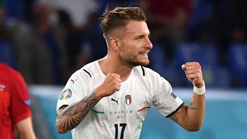 Bất ngờ với bàn thắng của Ciro Immobile vào lưới Thổ Nhĩ Kỳ