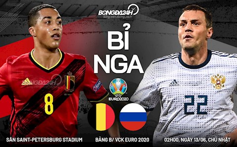 Sát thủ Lukaku chung tay giúp Bỉ hạ sát gấu Nga trong ngày ra quân ở Euro 2020