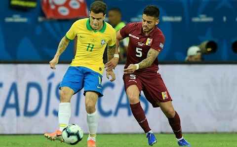 Kết quả Brazil vs Venezuela hôm nay 14/6 - KQBD BXH Copa America 2021
