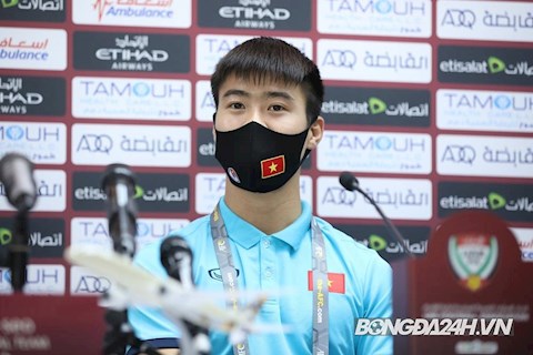 Duy Mạnh: ĐT Việt Nam sẽ cố gắng đạt kết quả tốt ngày mai