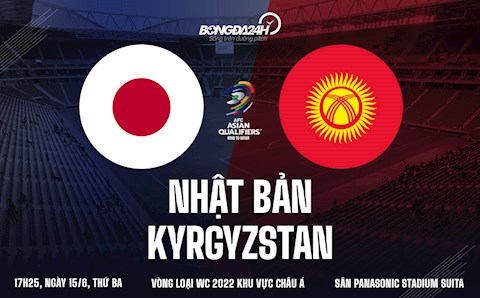 Nhận định bóng đá Nhật Bản vs Kyrgyzstan 17h25 ngày 15/6 (Vòng loại World Cup 2022)