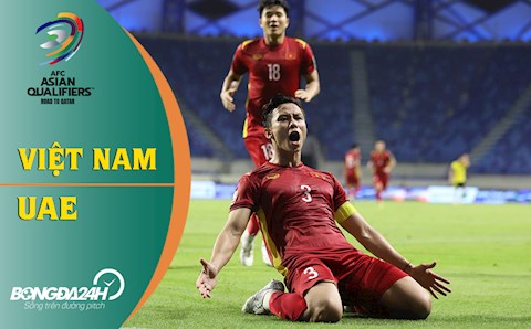 Thông tin trước trận đấu Việt Nam vs UAE (VL World Cup 2022) hôm nay 15/6