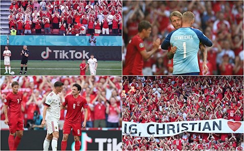 Lời nói đầu tiên của Christian Eriksen sau khi ra viện