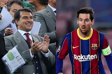 Chủ tịch Barca tiết lộ quá trình đàm phán gia hạn với Messi