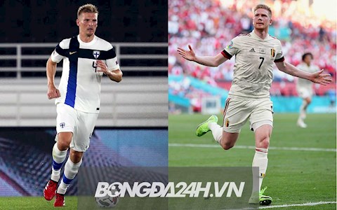 Trực tiếp bóng đá VTV6: Phần Lan vs Bỉ link xem Euro 2020 hôm nay