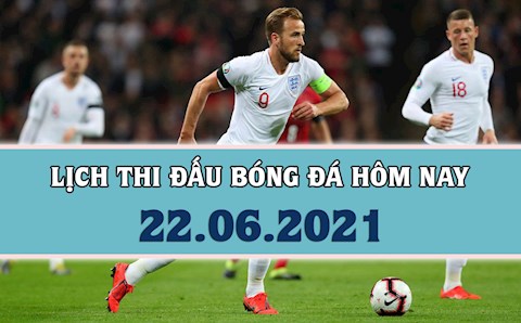 Lịch thi đấu bóng đá hôm nay 22/6: CH Séc vs Anh; Argentina vs Paraguay