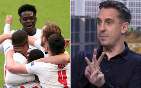 Gary Neville chỉ ra 11 cái tên giúp ĐT Anh vượt qua Đức ở vòng 1/8