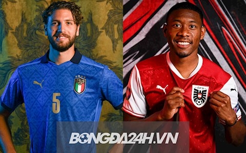 Link xem trực tiếp Euro 2020: Italia vs Áo trực tuyến VTV3 hôm nay