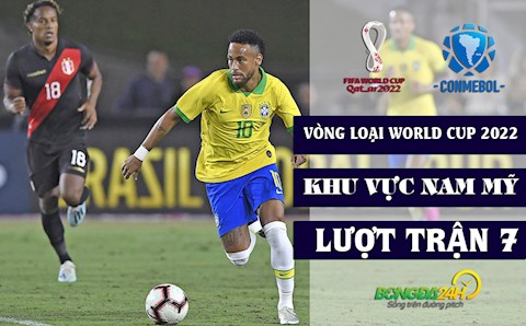 Lịch thi đấu lượt trận 7 VL World Cup 2022 khu vực Nam Mỹ: Brazil tiếp tục bất bại?!