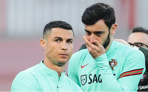 Bruno lấy nước mắt của Ronaldo làm động lực