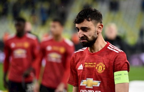 MU không thể vô địch Europa League vì Bruno Fernandes?