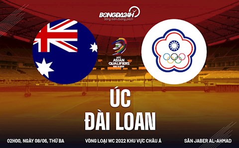 Nhận định bóng đá Australia vs Đài Loan 2h00 ngày 8/6 (Vòng loại World Cup 2022)