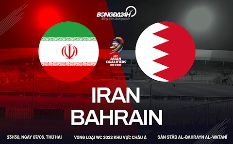 Nhận định bóng đá Iran vs Bahrain 23h30 ngày 7/6 (Vòng loại World Cup 2022)