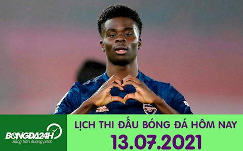 Lịch thi đấu bóng đá hôm nay 13/7: Hibernian vs Arsenal; Giessen vs Dortmund