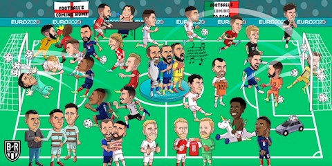 Một tháng EURO 2020 được gói gọn trong bức ảnh này