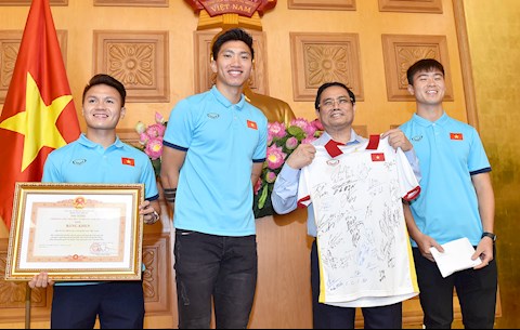 Vượt vòng loại thứ 2, ĐT Việt Nam nhận vinh dự to lớn từ Thủ tướng Chính phủ
