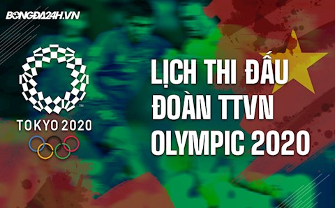 Lịch thi đấu của Đoàn TTVN tại Olympic Tokyo 2020 (cập nhật liên tục)