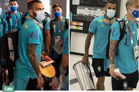 Dani Alves mang vũ khí hạng nặng tham dự Olympic Tokyo