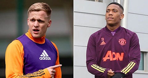 MU đón tin vui từ Athony Martial và Donny Van de Beek
