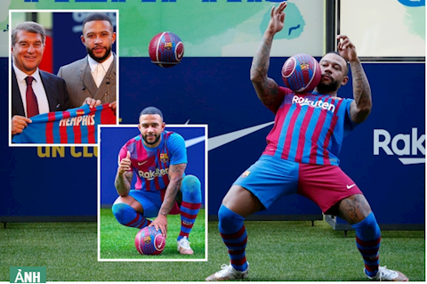 Memphis Depay chính thức ra mắt Barca, tiết lộ lý do tới Camp Nou