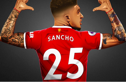 Lý do Sancho chọn áo số 25 và Top 10 cầu thủ đeo số áo này ở MU