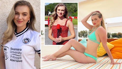 Vẻ đẹp không tì vết của hoa hậu xứ Wales, nữ MC đẹp nhất làng thể thao