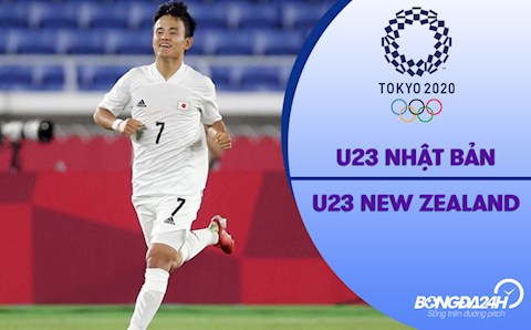 Video tổng hợp: Nhật Bản 0-0 (pen 4-2) New Zealand (Tứ kết Bóng đá nam Olympic 2020)