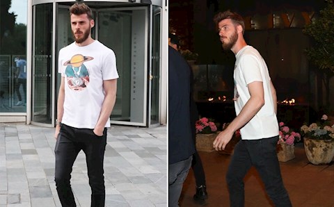 De Gea gặp sự cố khi đi ăn với các đồng đội