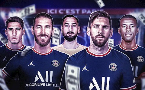 5 CLB đắt giá nhất thế giới gọi tên Premier League và PSG